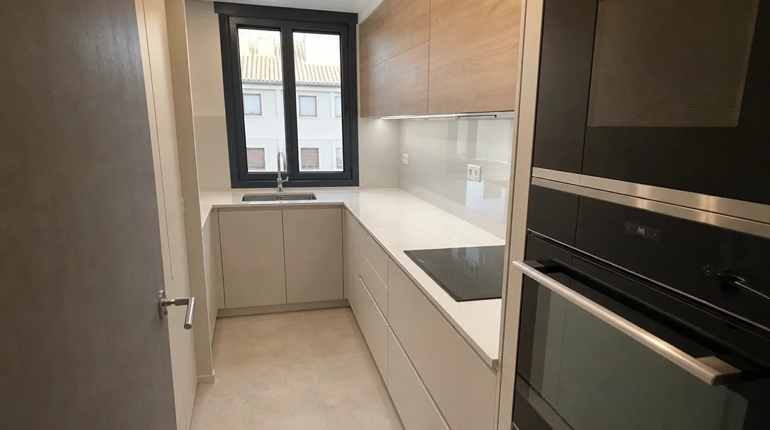 Cocina reformada en Viladecans